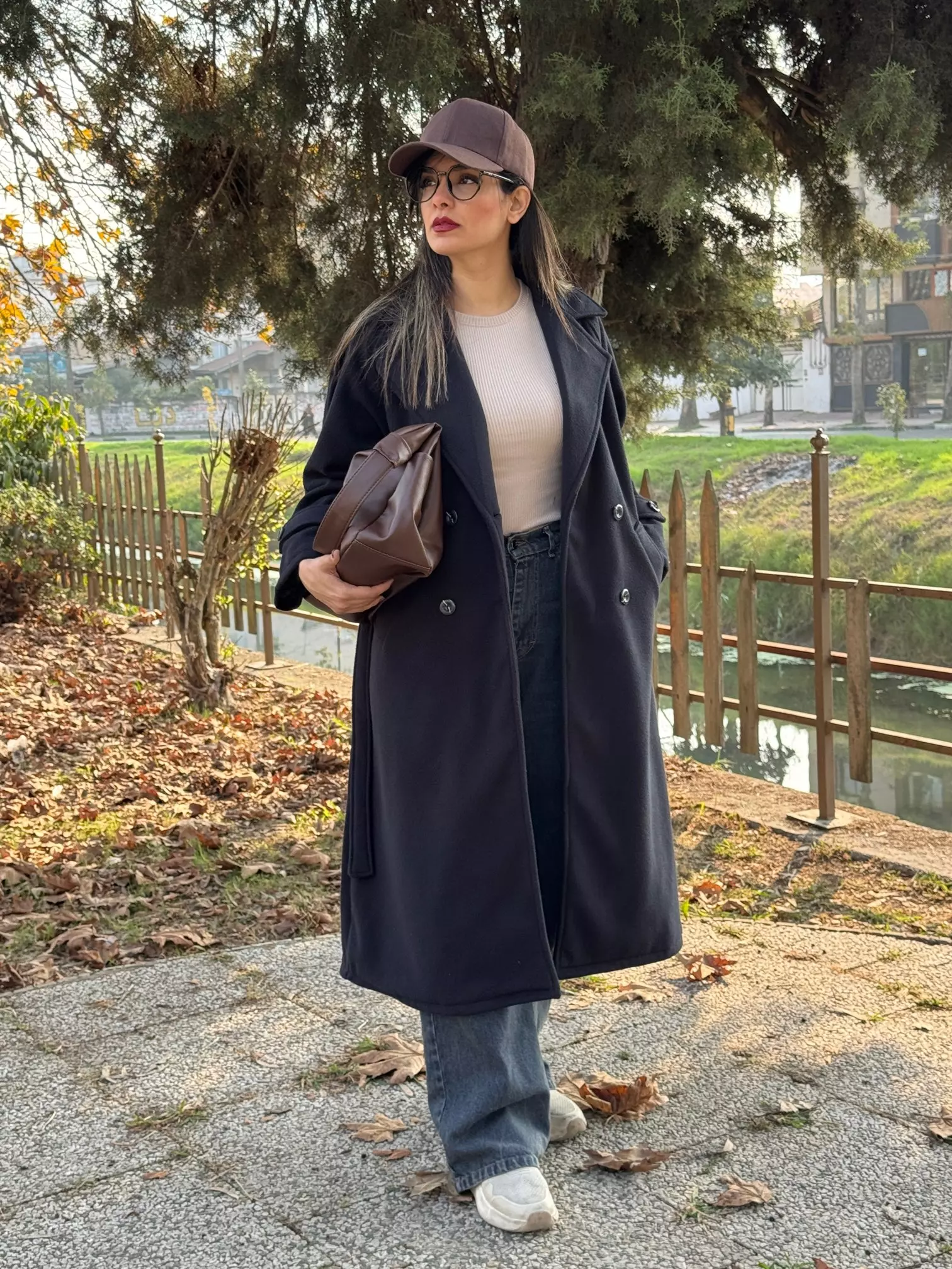 پالتو بلند آستردار نکیسا ( ارسال رایگان)